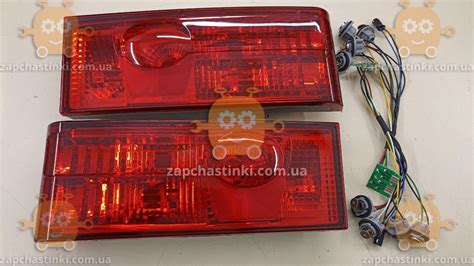 Фонари ВАЗ 2108 - 21099 Задние ТЮНИНГ LED Красный Полностью (комплект ...