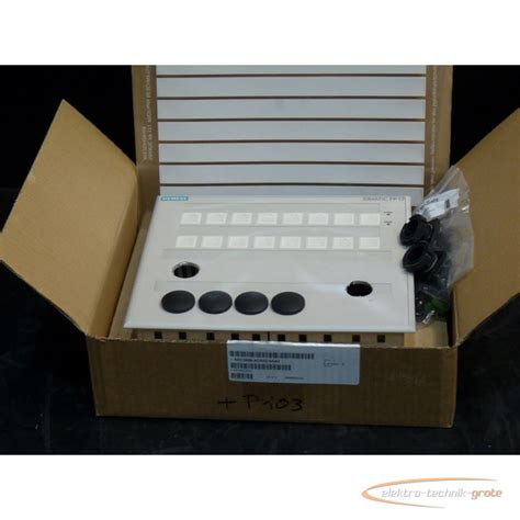 Siemens 6AV3688-4CX02-0AA0 SN: LBC7000100014 PP17-I PROFI safe E-Stan ...