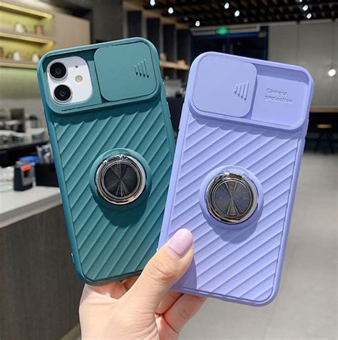 Iphone 12 Pro Case Slide Camera Lens Protector Phone Case For Etsy