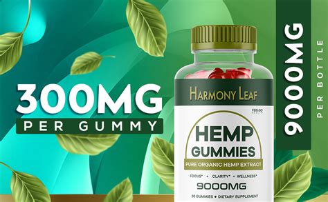 Amazon Pack Harmony Leaf Hemp Gummies Harmony Leaf Gummies