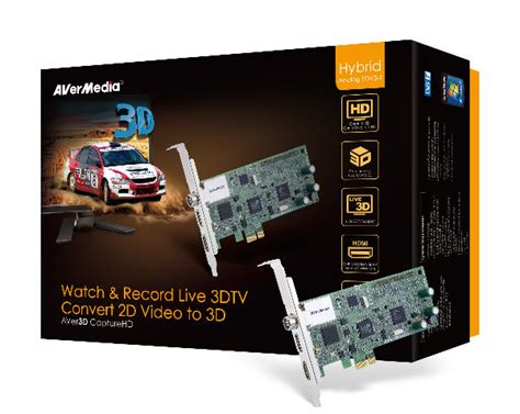 AVerMedia AVer3D CaptureHD DVB-T TV Tuner H727 3D - AVM-H727-3D | Mwave