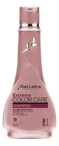 Shampoo Extreme Color Care Raiz Latina 250ml Parcelamento Sem Juros