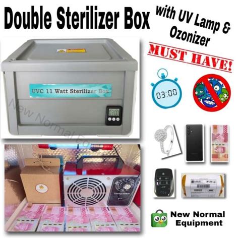 Promo Double Sterilizer Box Dengan Lampu Uv Dan Alat Steril Udara