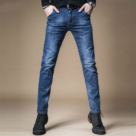 Lguc H Primavera E No Ver O Jeans Stretch Skinny Magro Dos Homens