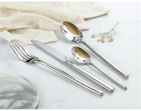 New Hot Best Selling High Quality 304 Stainless Steel Cutlery Sets Hotel Flatware Metal Knife