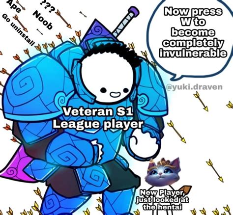 League Of Legends Memes Noob Veteran Hentai Smurfs Cool Art Gaming Funny Memes Anime