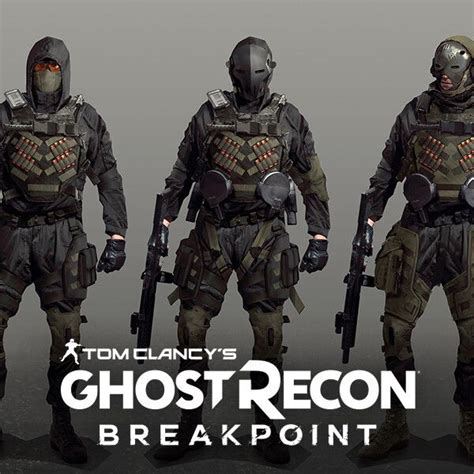 GHOST RECON BREAKPOINT PMC Research Alexis Rives On ArtStation At