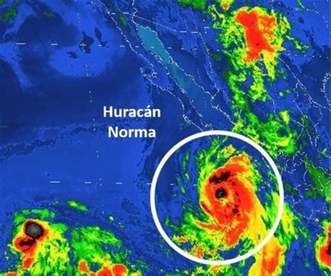 Norma Evoluciona A Huracán Categoría 1 En El Pacífico Cerca De México