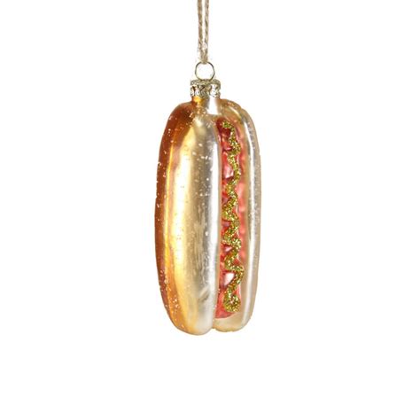 Hot Dog Ornament 4 The Holiday House