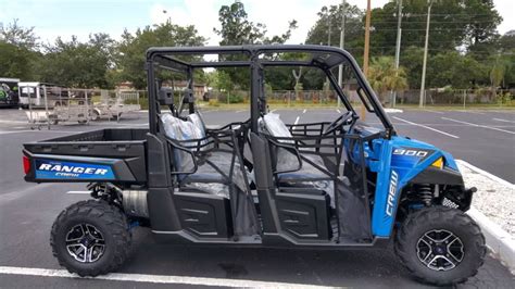 New 2016 Polaris® Ranger Crew® Xp 900 6 Eps Velocity Blue For Sale In