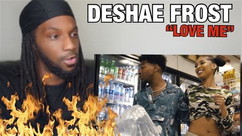 Deshae Frost Love Me Official Video Reaction Youtube