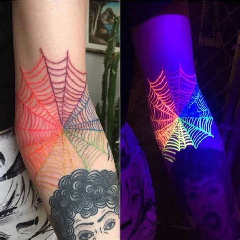 Флуоресцентные тату (104 фото)