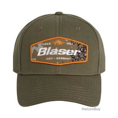 Casquette Blaser Badge Verte Et Camo Huntec Orange Chapeaux