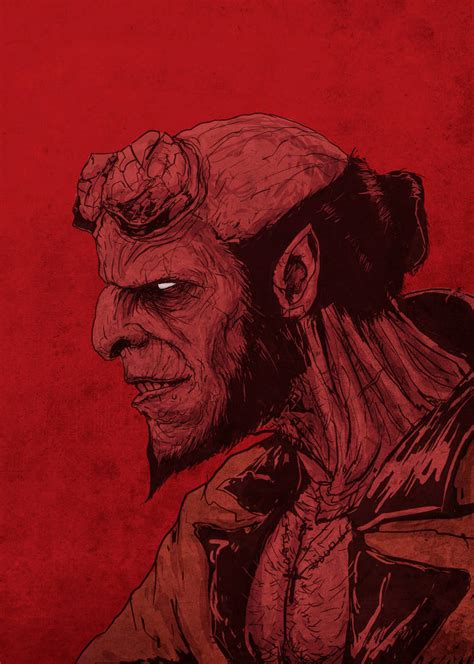 Hellboy Sketch By Garrygaller On Deviantart