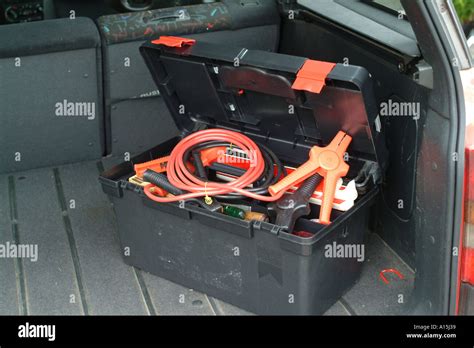 toolbox in car Stock Photo - Alamy