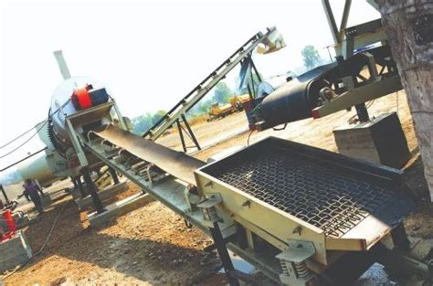 Electric Automatic Hot Mix Plant V Capacity Tons Hour At Set In Mehsana