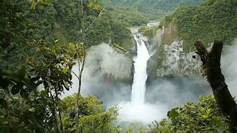 San Rafael Falls, timelapse - Stock Video Clip - K002/6203 - Science ...