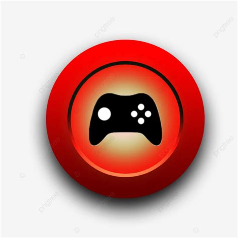 Game Icon Button, Game Button, Button, Game PNG Transparent Clipart ...