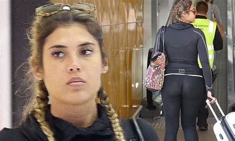 The Bachelor S Noni Janur Flashes Her Lingerie Under Sheer Leggings At