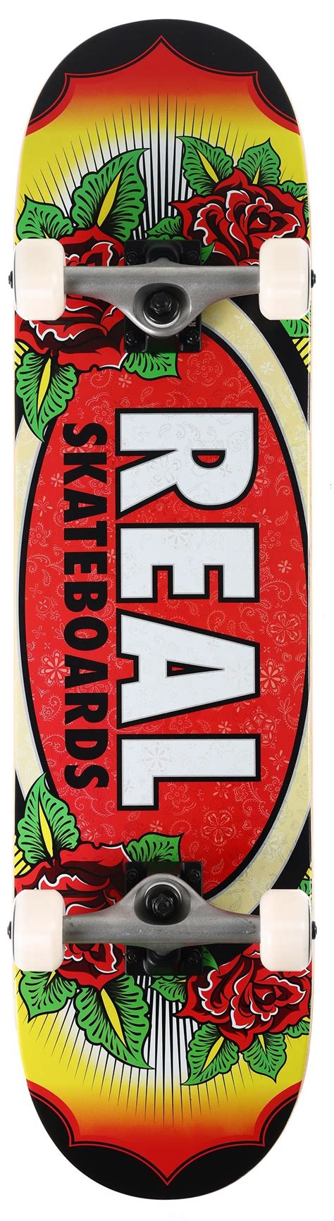 Real Rose Oval 80 Complete Skateboard Tactics