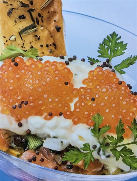 Tartar De Salm N Ahumado Con Chantilly Espectacular