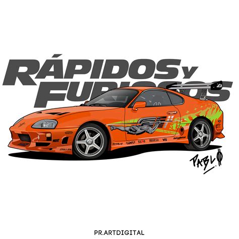 Toyota Supra Mk4 Rápido y Furioso Rápido y furioso Cosas de coche