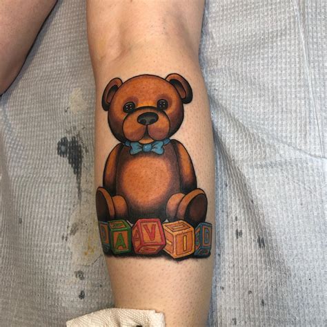 Teddy Bear Tattoo Designs And Ideas