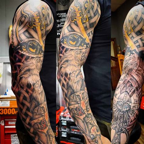 Top Best Nordic Arm Tattoos Ideas Inspiration Guide