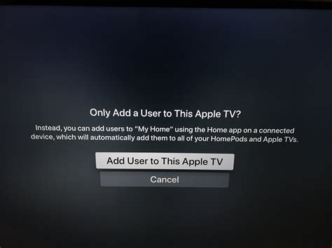 how to add a profile on apple tv