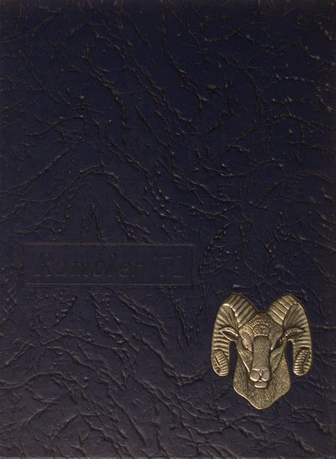 1971 Yearbook From Spring Ford High School From Royersford