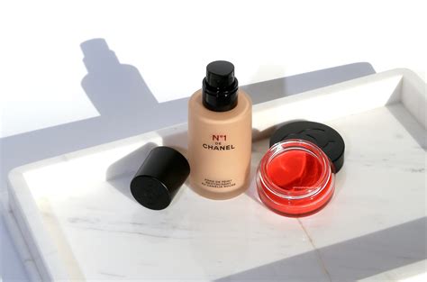 Chanel N Red Camellia Revitalizing Foundation Lip And Cheek Balm