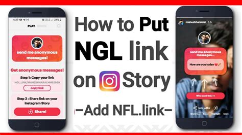 How To Put Ngl Link On Instagram How To Add Ngl Link To Instagram Story Use Ngl Link 2025