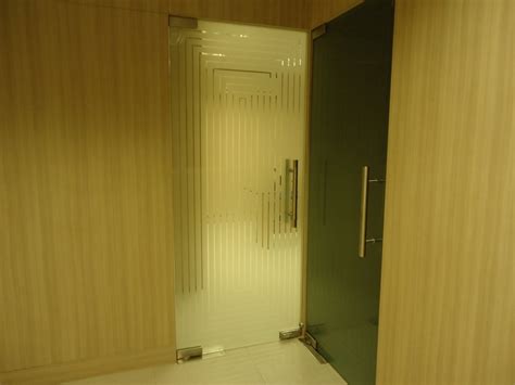 Saint Gobain Swing Designer Toughened Glass Door For Interior At Rs 249square Feet In Chennai