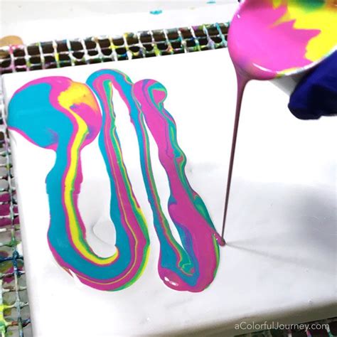 Paint Pouring For the First Time - Carolyn Dube | Acrylic pouring art ...