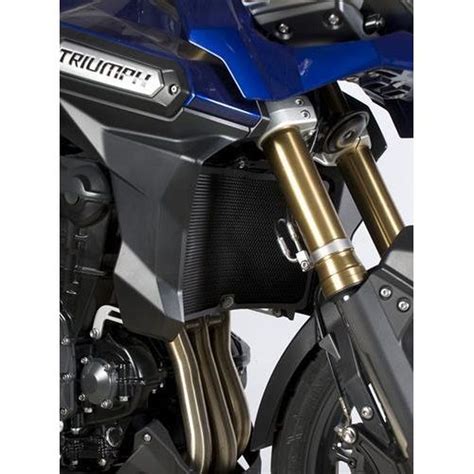 Radiator Guard BLACK Triumph Tiger 1200 Explorer Moore Speed Racing