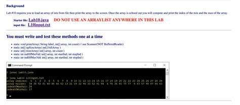 Solved Lab10 Javaimport Java Util Import Chegg