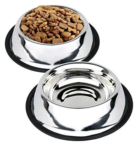 Estilo Stainless Steel Dog Bowls, 32 Oz (Set of 2) | Stainless steel ...