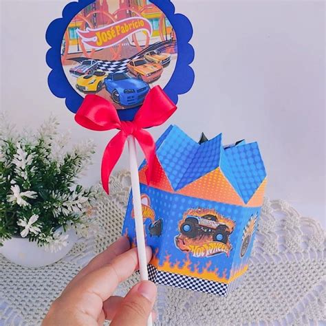 Centro De Mesa G Tema Hot Weels Elo Produtos Especiais