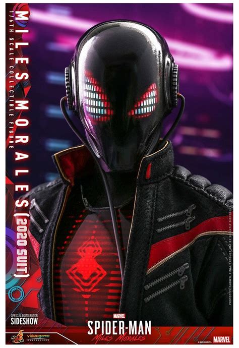 MARVEL Spider Man Video Game Miles Morales Suit Action Figure VGM Man Hot Toys