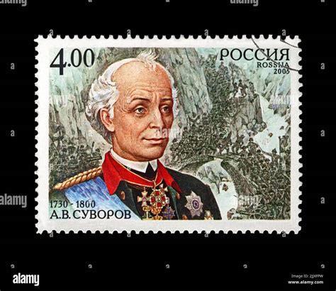 Alexander Suvorov (1730-1800), famous russian millitary commander ...