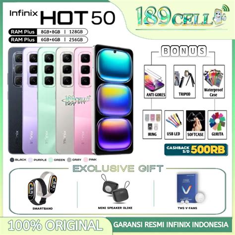 Jual Infinix Hot Ram Gb Gb Hot Garansi Resmi Infinix Indonesia Shopee Indonesia