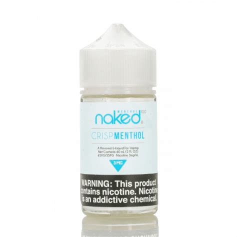 Líquido Naked 100 Crisp Menthol Vapor Gringo