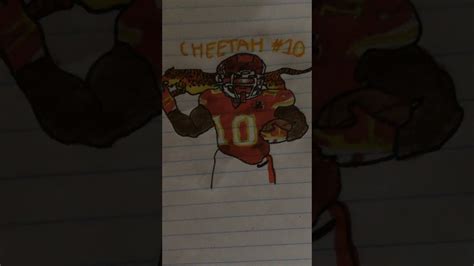 How To Draw Tyreek Hill Easy - Kremi Png