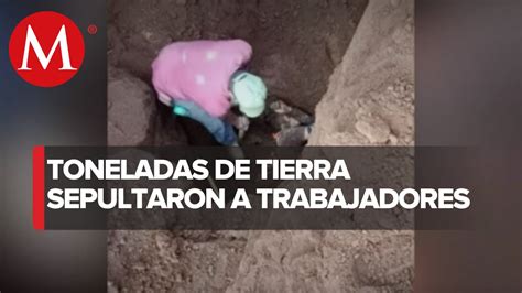 En Michoac N Mueren Obreros Sepultados Por Alud De Tierra V Deo