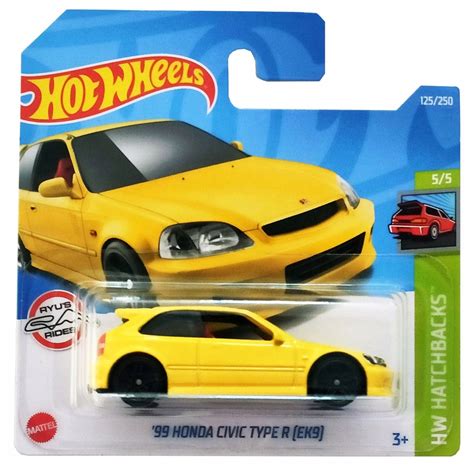 HONDA CIVIC TYPE R EK9 Hot Wheels 13325052517 Oficjalne Archiwum Allegro