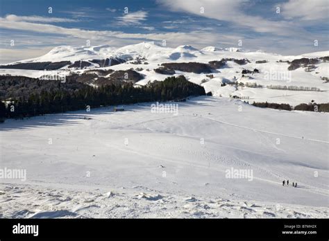 A Wintry Scenery In Auvergne Besse En Chandesse France En Auvergne