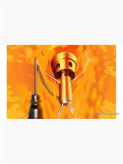 Chibi Robo On Fire Standard Mug By Ciphercaster Redbubble
