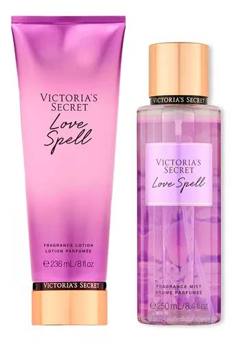 Set Victoria S Secret Crema Y Body Locion Love Spell Meses Sin Interés