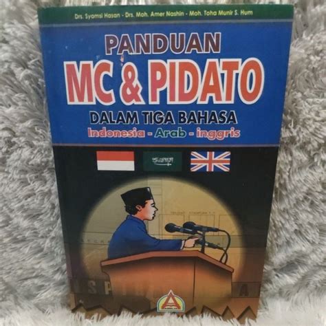 Jual Panduan Mc Dan Pidato Dalam Tiga Bahasa Indonesia Arab Inggris