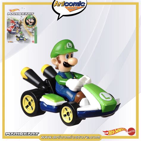 Hot Wheels Luigi Standard Kart Mario Kart